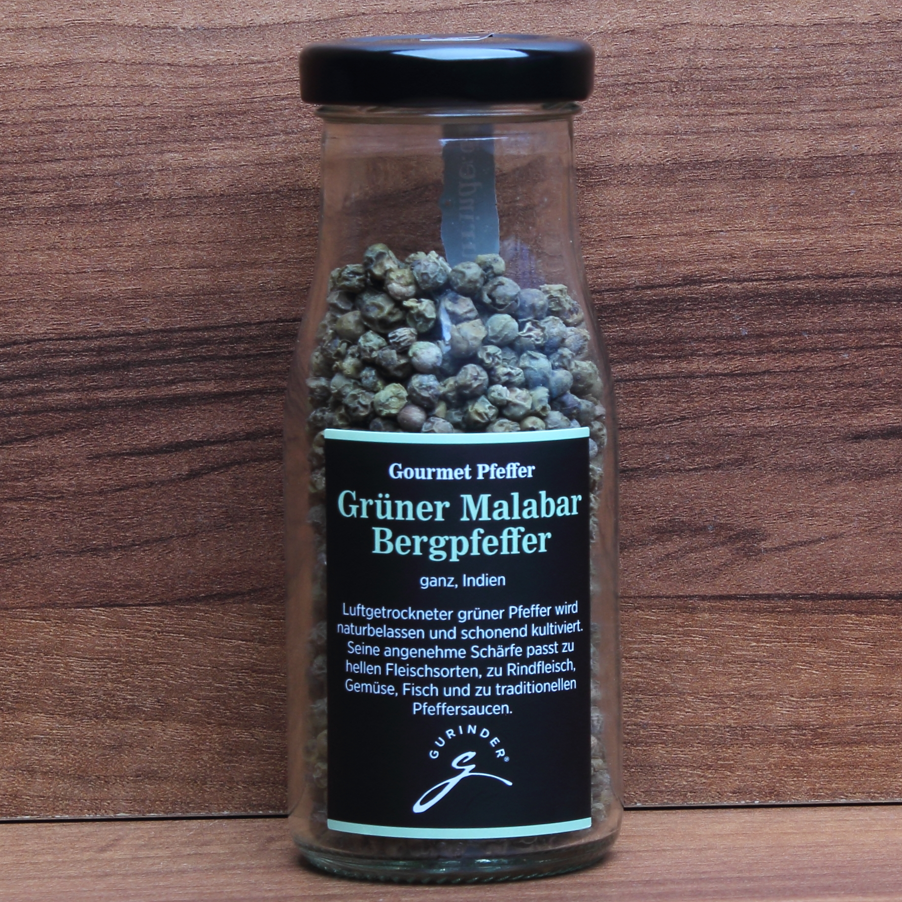 Grüner Malabar Bergpfeffer