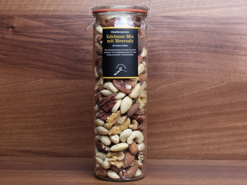WECK Edelnuss Mix mit Meersalz 