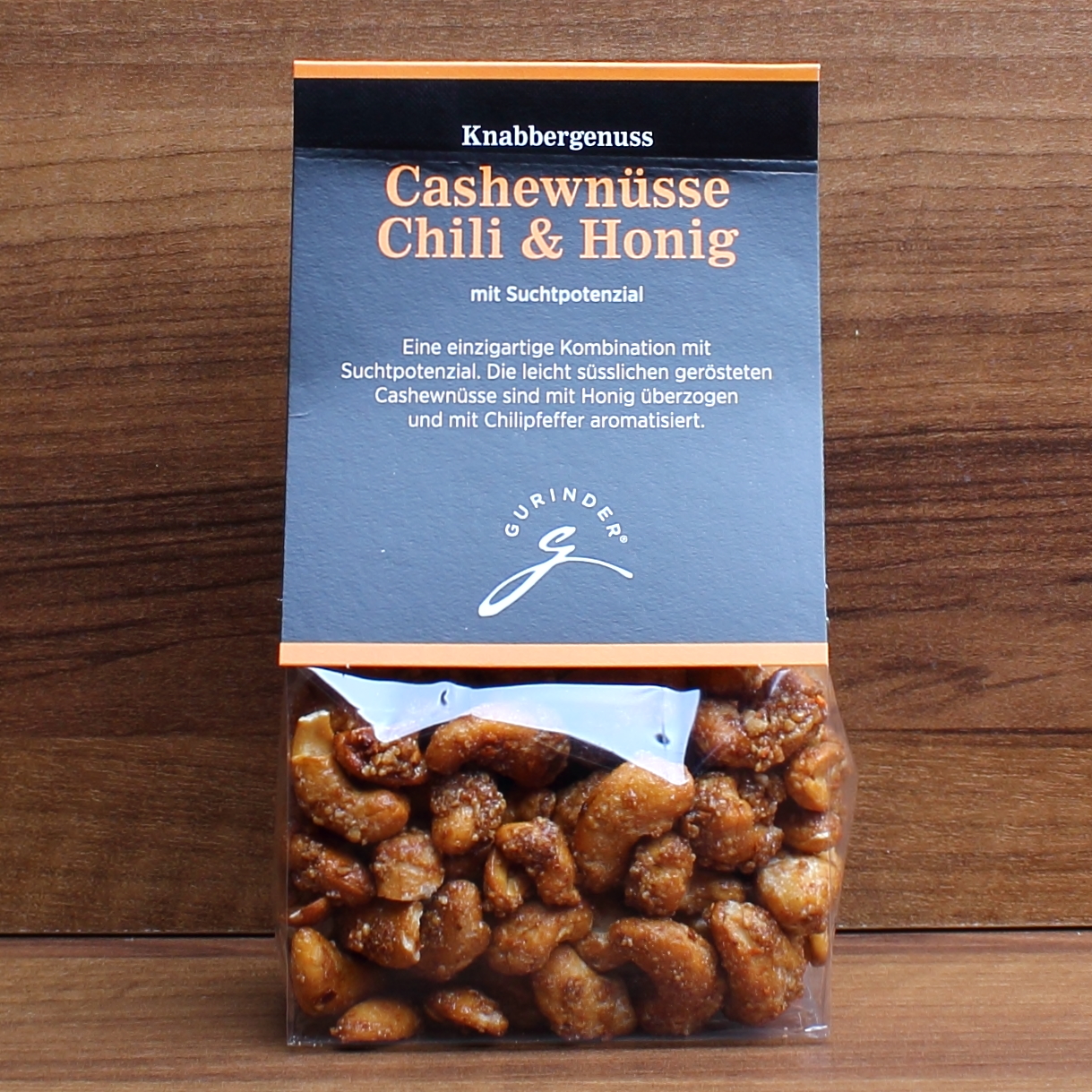 Cashewnüsse Chili & Honig 