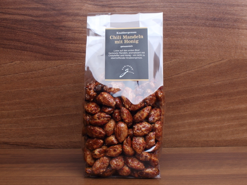 Chili Mandeln mit Honig NF 