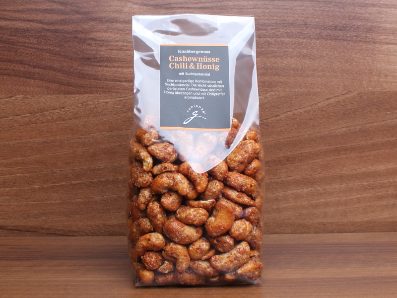 Cashewnüsse Chili & Honig NF 